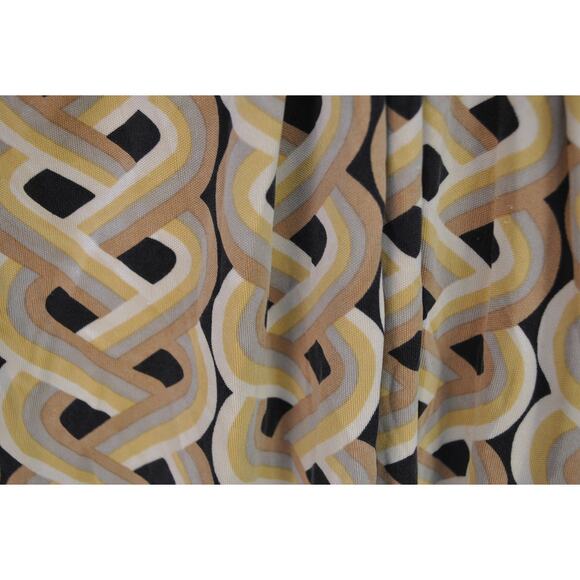 Trina Turk Geometric Print Short Sleeve Dress – Size 8 - Picture 3 of 4